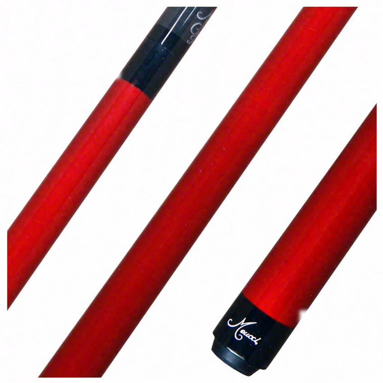 Meucci Red Carbon Fiber Break Cue - MBREAKREDC