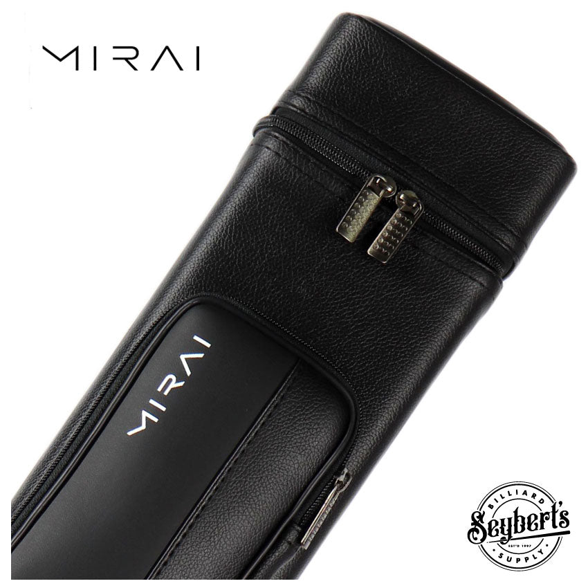 Mirai Black 4x6 Hard Pool Cue Case - Seybert's Billiards Supply