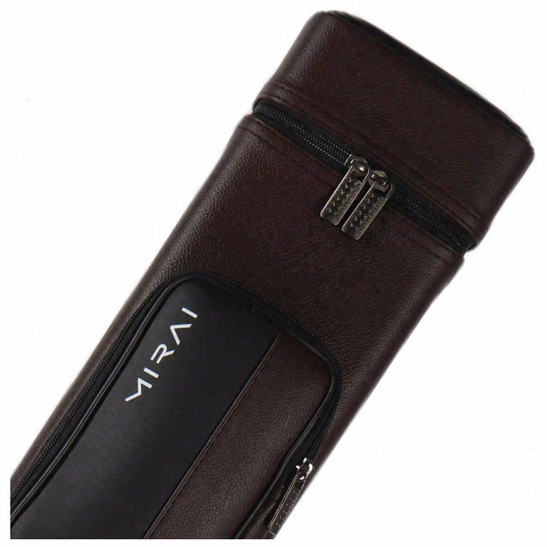Mirai Brown and Black 4x6 Hard Pool Cue Case