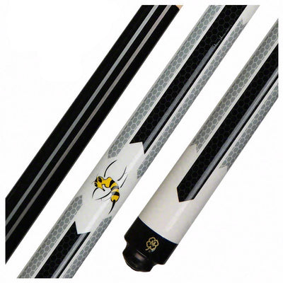 McDermott Stinger Black and White No Wrap Break/Jump Cue - NG07