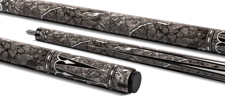 EVO Gemstone Nightglow No Wrap Pool Cue
