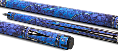EVO Gemstone Skyflare No Wrap Pool Cue