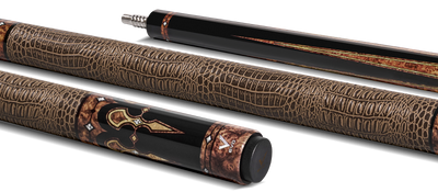 EVO Crown Monarch Blade Leather Wrap Pool Cue