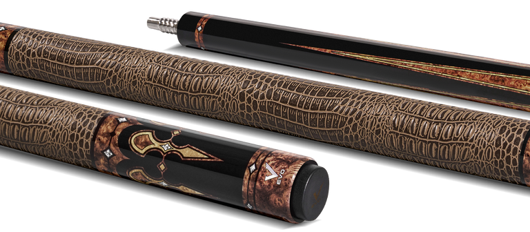 EVO Crown Monarch Blade Leather Wrap Pool Cue