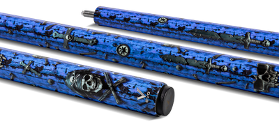 EVO Pirate Sea Wrath No Wrap Pool Cue