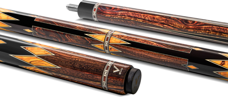 EVO MEG Ember Fang No Wrap Pool Cue