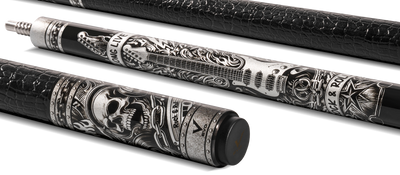 EVO Rebel Leather Wrap Pool Cue