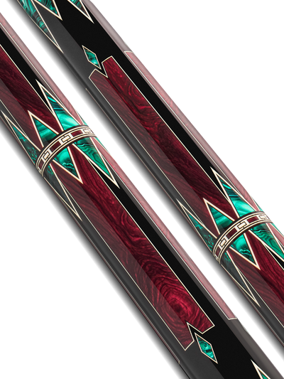 EVO MEG Crimson Jaw No Wrap Pool Cue