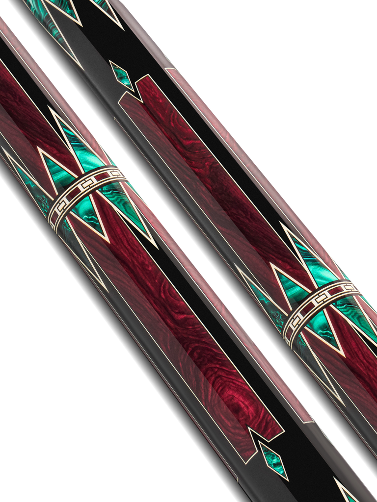 EVO MEG Crimson Jaw No Wrap Pool Cue