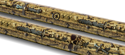 EVO Pirate Golden Plunder No Wrap Pool Cue