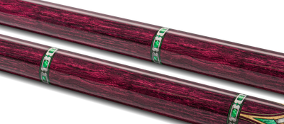EVO Royale Garnet Crest No Wrap Pool Cue