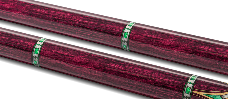 EVO Royale Garnet Crest No Wrap Pool Cue