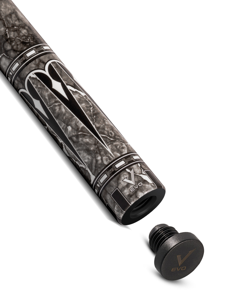 EVO Gemstone Nightglow No Wrap Pool Cue