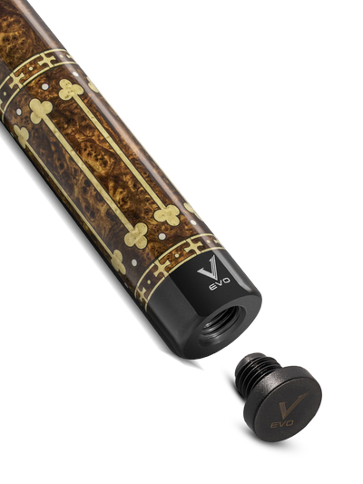 EVO Royale Gilded Oak No Wrap Pool Cue