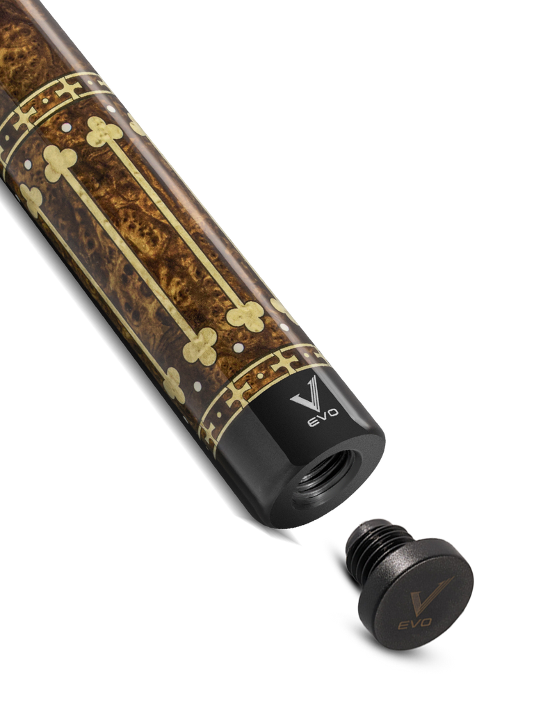 EVO Royale Gilded Oak No Wrap Pool Cue