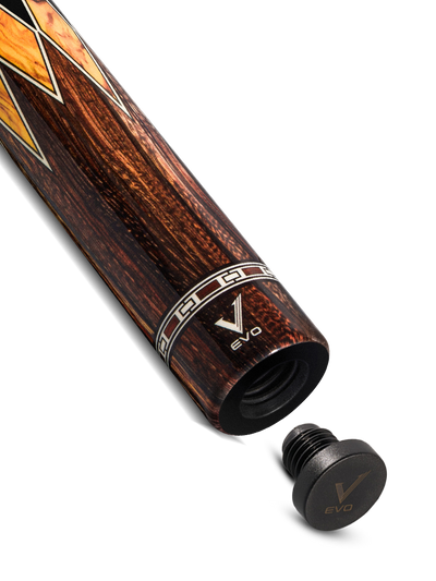 EVO MEG Ember Fang No Wrap Pool Cue