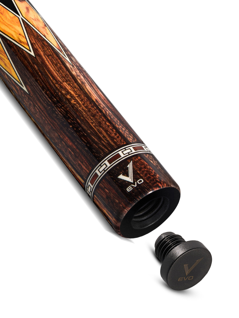 EVO MEG Ember Fang No Wrap Pool Cue