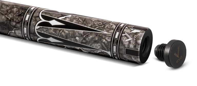 EVO Gemstone Nightglow No Wrap Pool Cue