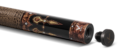 EVO Crown Monarch Blade Leather Wrap Pool Cue