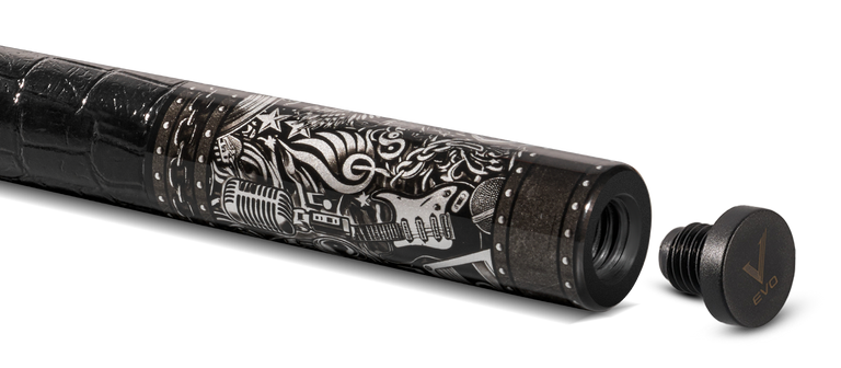 EVO Rebel Leather Wrap Pool Cue