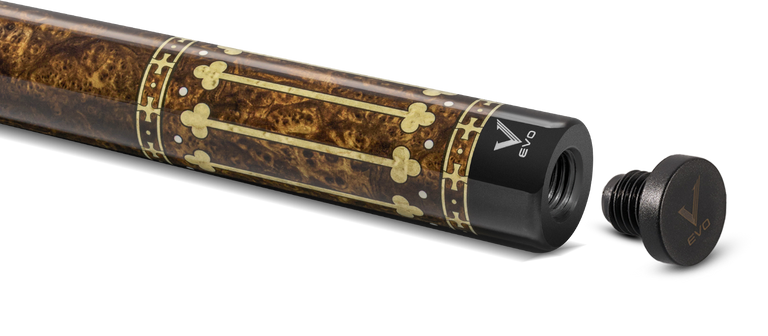 EVO Royale Gilded Oak No Wrap Pool Cue