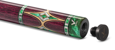 EVO Royale Garnet Crest No Wrap Pool Cue