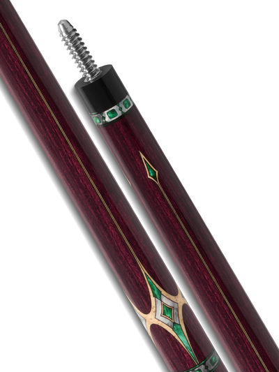 EVO Royale Garnet Crest No Wrap Pool Cue