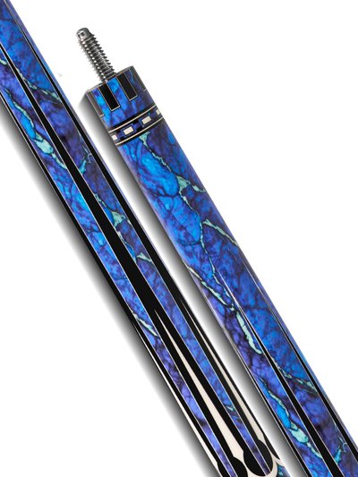 EVO Gemstone Skyflare No Wrap Pool Cue