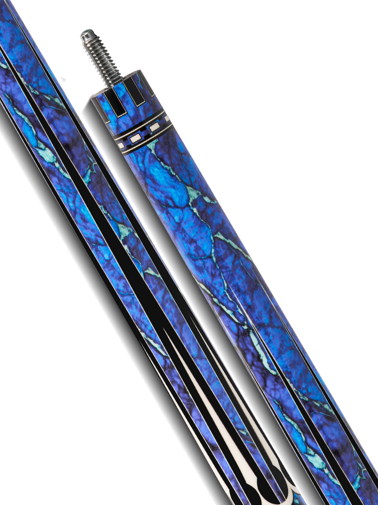 EVO Gemstone Skyflare No Wrap Pool Cue