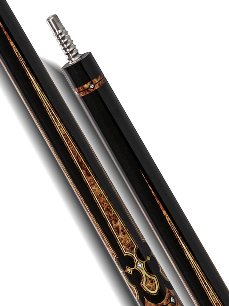 EVO Crown Monarch Blade Leather Wrap Pool Cue