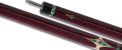EVO Royale Garnet Crest No Wrap Pool Cue