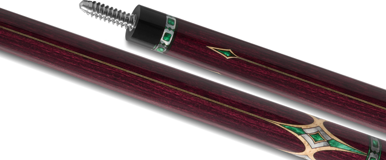 EVO Royale Garnet Crest No Wrap Pool Cue