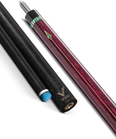 EVO Royale Garnet Crest No Wrap Pool Cue