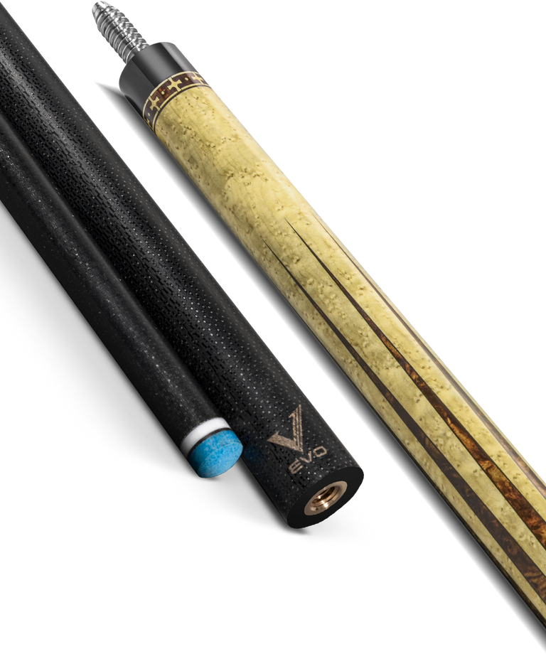 EVO Royale Gilded Oak No Wrap Pool Cue
