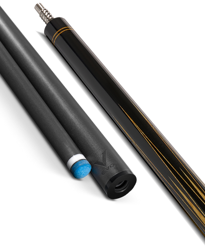 EVO Crystal Umber Crest No Wrap Pool Cue