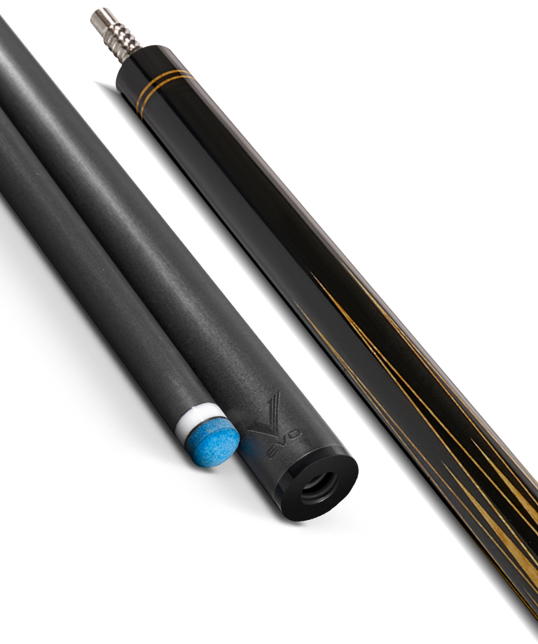 EVO Crystal Umber Crest No Wrap Pool Cue