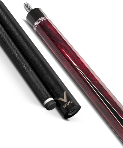 EVO MEG Crimson Jaw No Wrap Pool Cue