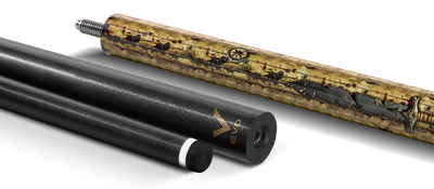 EVO Pirate Golden Plunder No Wrap Pool Cue
