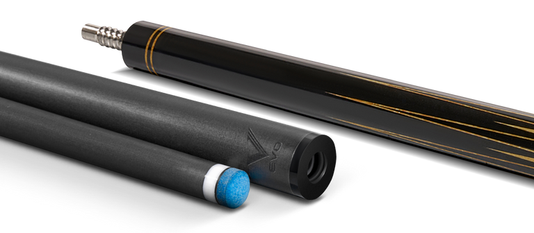 EVO Crystal Umber Crest No Wrap Pool Cue