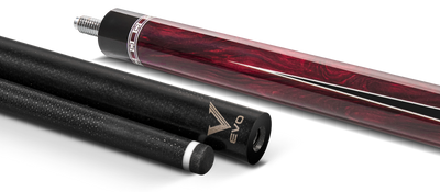 EVO MEG Crimson Jaw No Wrap Pool Cue
