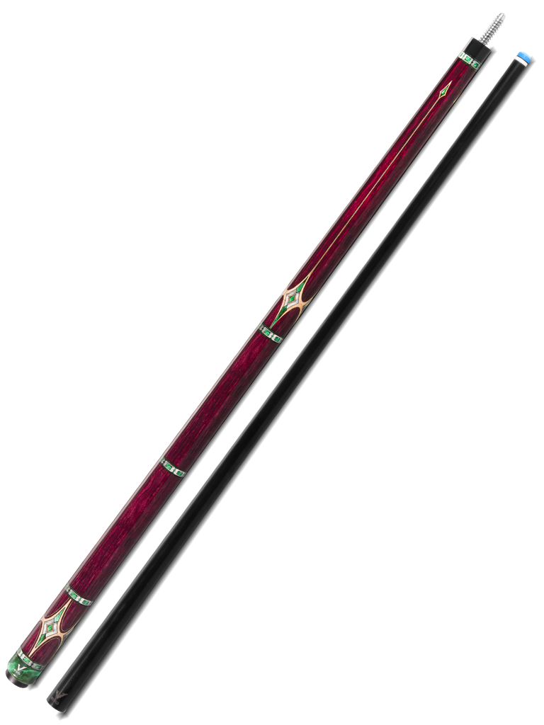 EVO Royale Garnet Crest No Wrap Pool Cue