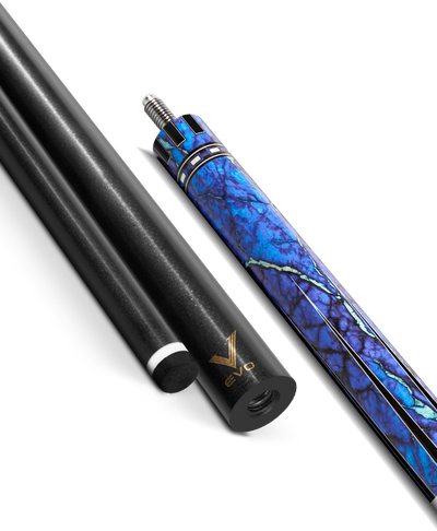 EVO Gemstone Skyflare No Wrap Pool Cue