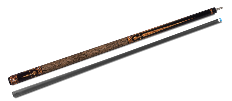 EVO Crown Monarch Blade Leather Wrap Pool Cue