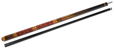 EVO Crystal Umber Crest No Wrap Pool Cue