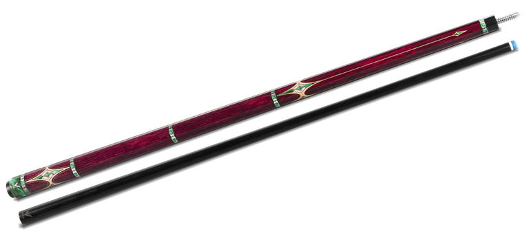 EVO Royale Garnet Crest No Wrap Pool Cue