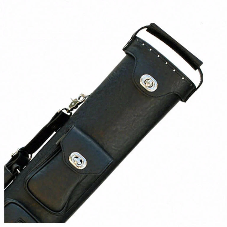 Instroke Premier Black 2x2 Pool Cue Case - P2X2B