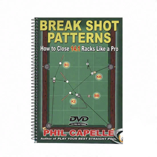 Phil Capelle Break Shot Patterns Book with DVD
