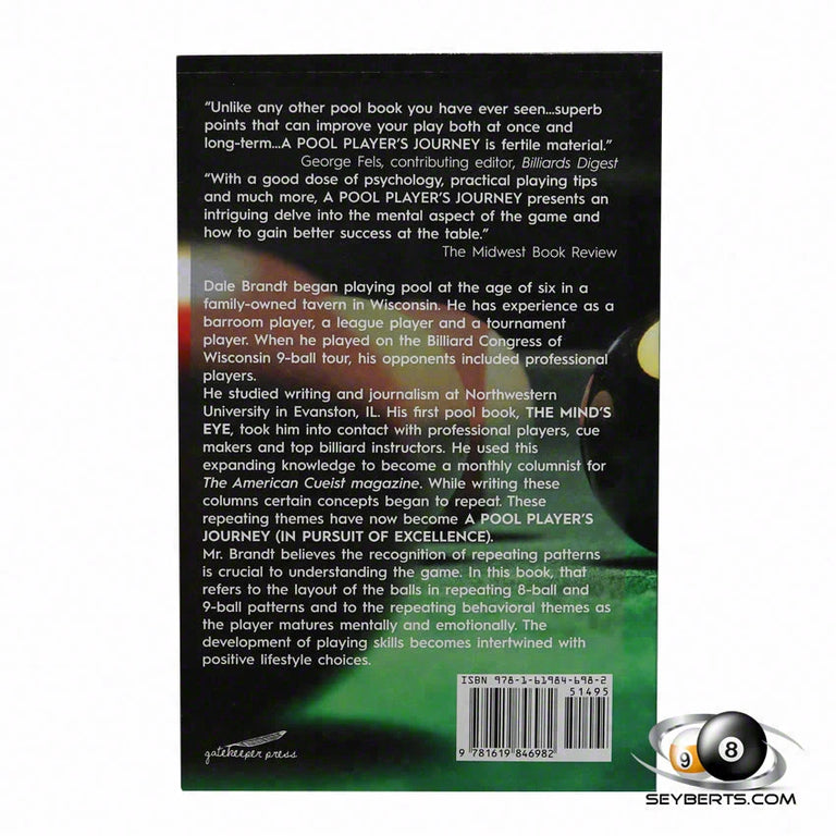 A Pool Player's Journey Dale F Brandt