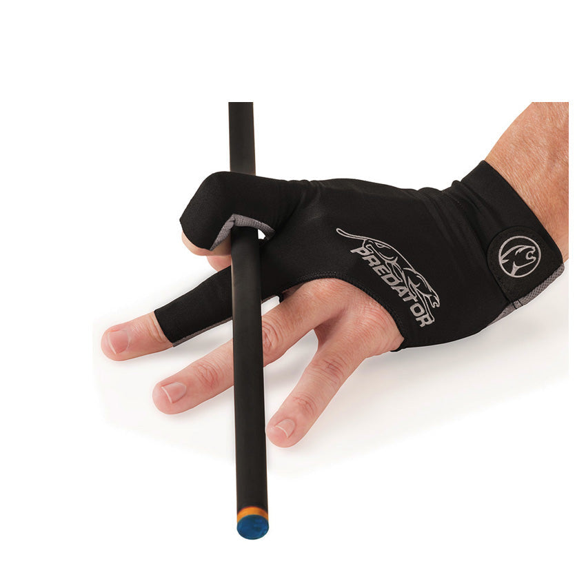 Predator Pool Cue Glove - Predator Second Skin Black Grey Glove