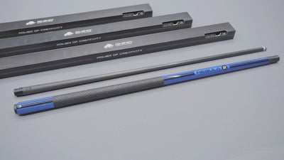 Rhino Nebula 2 Sky Blue Carbon Pool Cue with Sports Wrap